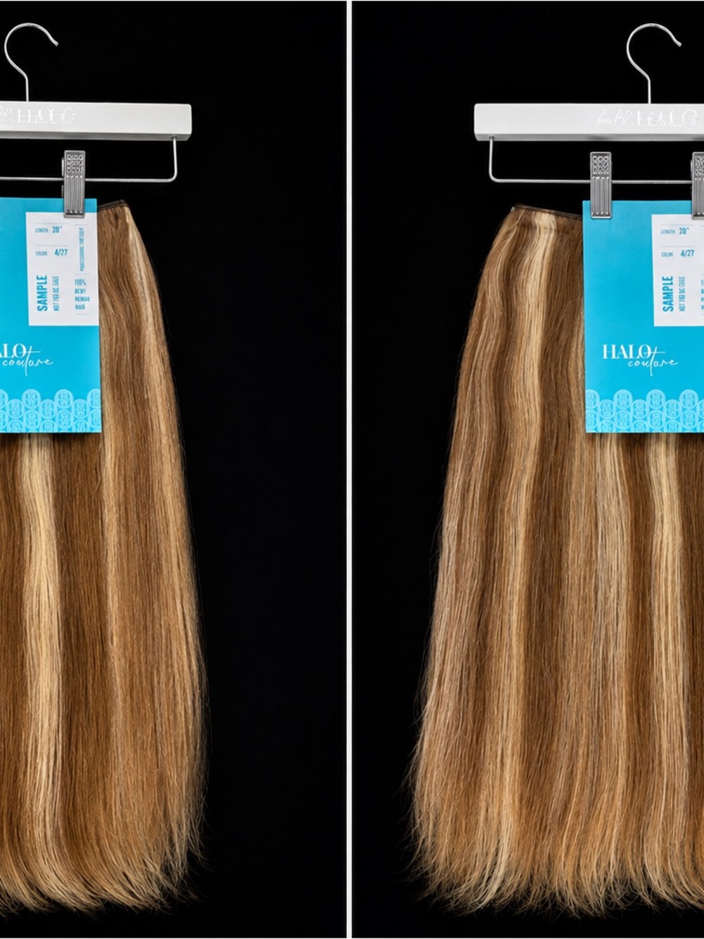 Halo 20" Original Halo Color 4/27 - Light Medium Brown with Warm Highlights - Picture 2 of 4